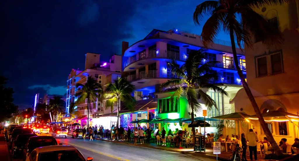 Ocean Drive Miami Beah South Beach Florida USA America Amerika